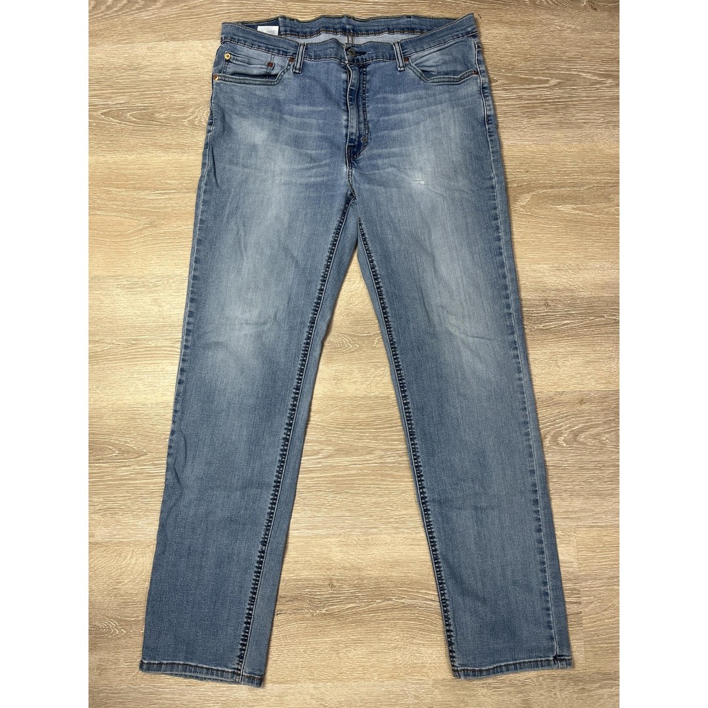 Levis 541 Jeans Mens 36x31 Light Wash Blue Denim Straight Leg 5-Pocket Red Tab